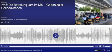 Radio Freistadt Befreiungsfeier 18 Mai 2025